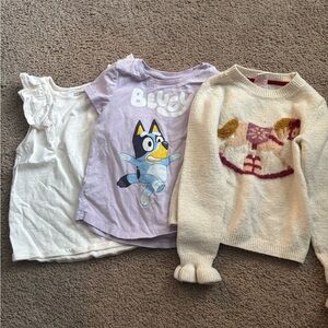 Purple Kids T-Shirt with Cartoon Design